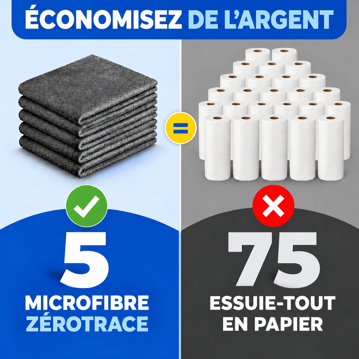 ZéroTrace™ — Vos Surfaces, Sans Trace ni Peluche