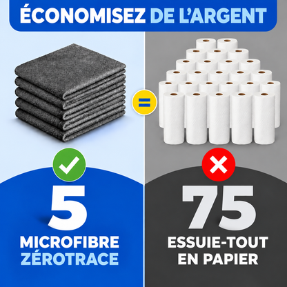ZéroTrace™ — Vos Surfaces, Sans Trace ni Peluche