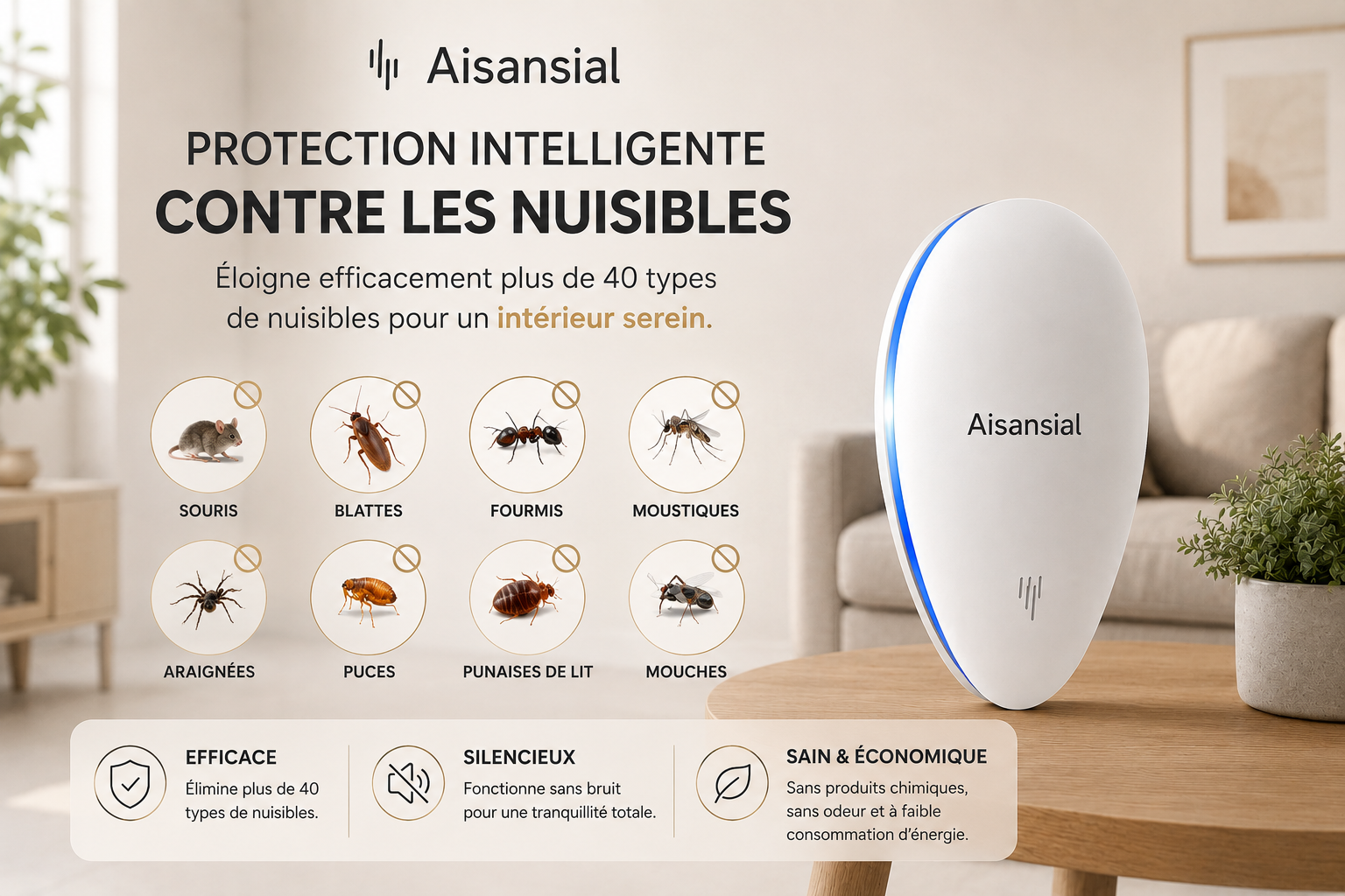Aisansial - protection maison